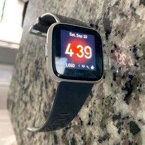 Fitbit Versa Lite Smart watch including charger